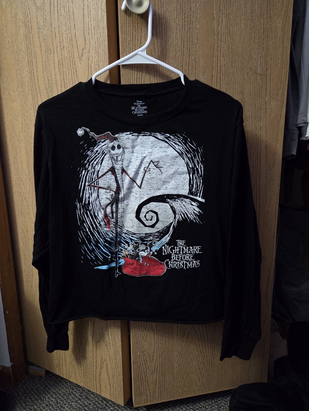 The Nightmare Before Christmas Jack Skellington Graphic Tee - Black